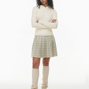 Sunday Best Olive Knee Skirt